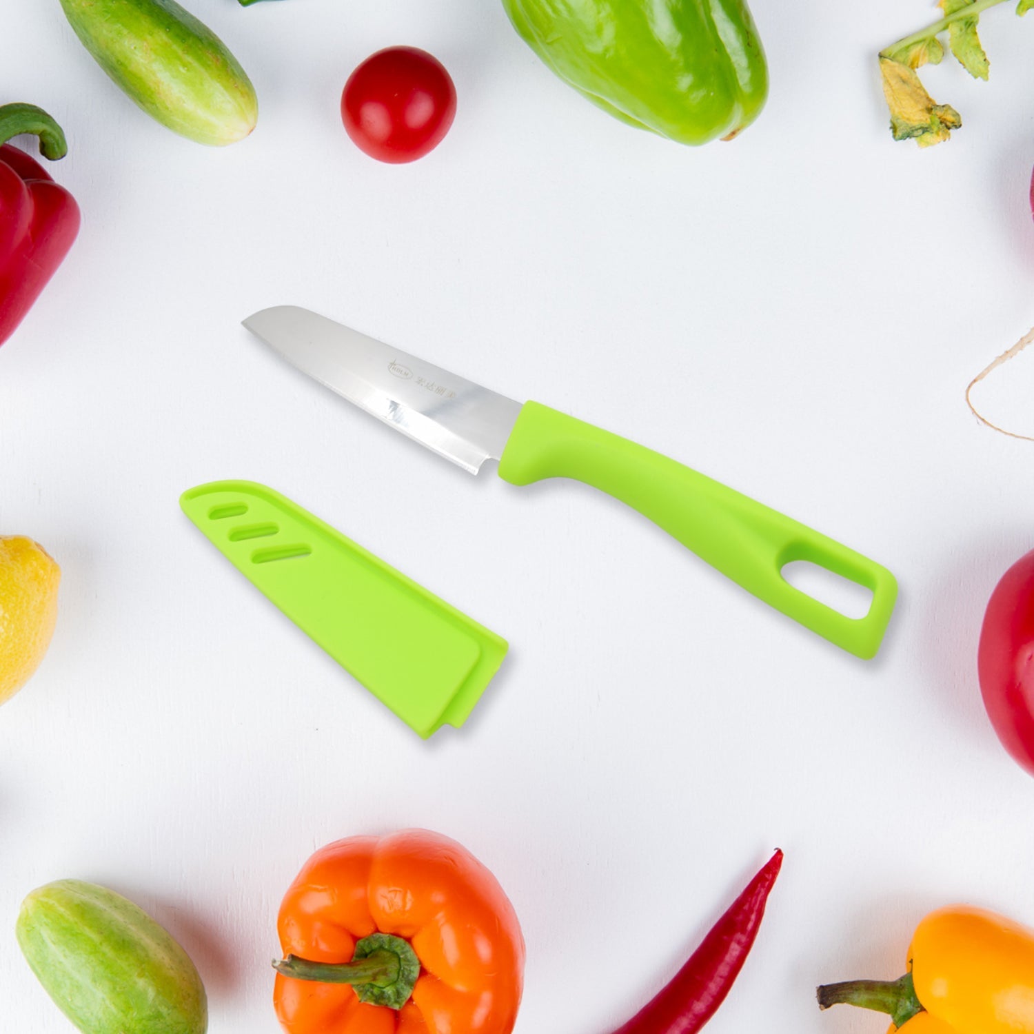 5839 Stainless Steel Knife For Kitchen Use, Knife Set, Knife & Non-Slip Handle With Blade Cover Knife, Fruit, Vegetable,Knife Set (Mix Design 1 Pc) 5839 Stainless Steel Knife For Kitchen Use, Knife Set, Knife & Non-Slip Handle With Blade Cover Knife, Fruit, Vegetable,Knife Set (Mix Design 1 Pc)